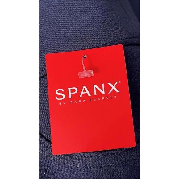 Brand New Spanx Ponte Ankle-Length Leggings Navy Blue Size Medium A309030 - Picture 7 of 11